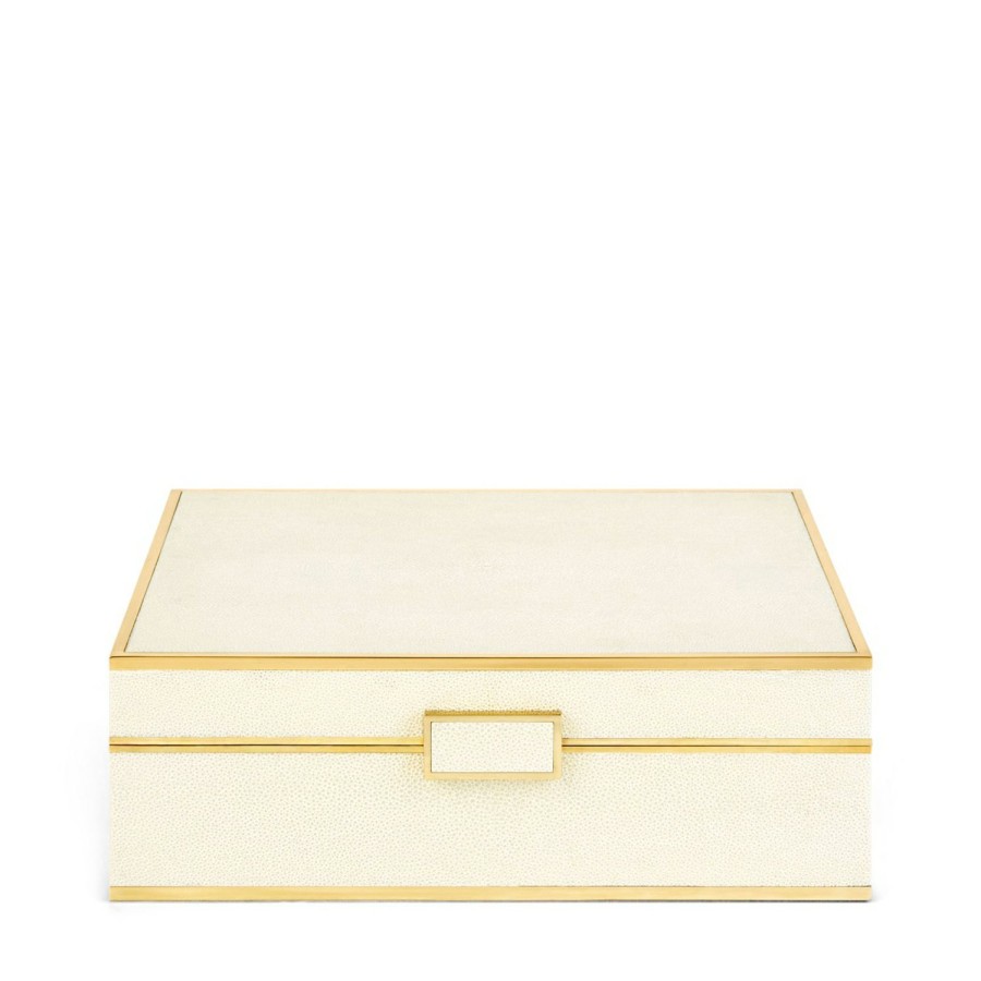 Home Decor AERIN Jewelry & Decorative Boxes | Classic Shagreen Jewelry Box