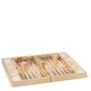 Home Decor AERIN Games | Croc Leather Backgammon Set