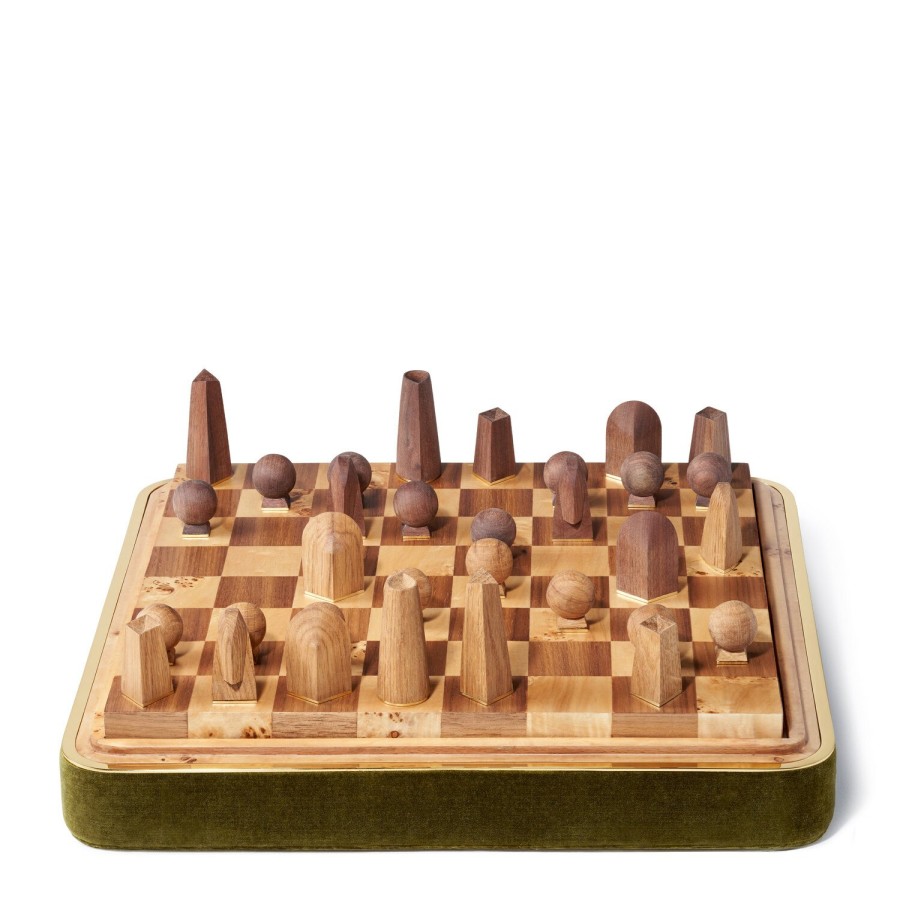 Home Decor AERIN Games | Velvet Chess Set