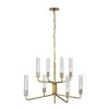 Lighting AERIN Chandeliers | Casoria Medium Two-Tier Chandelier