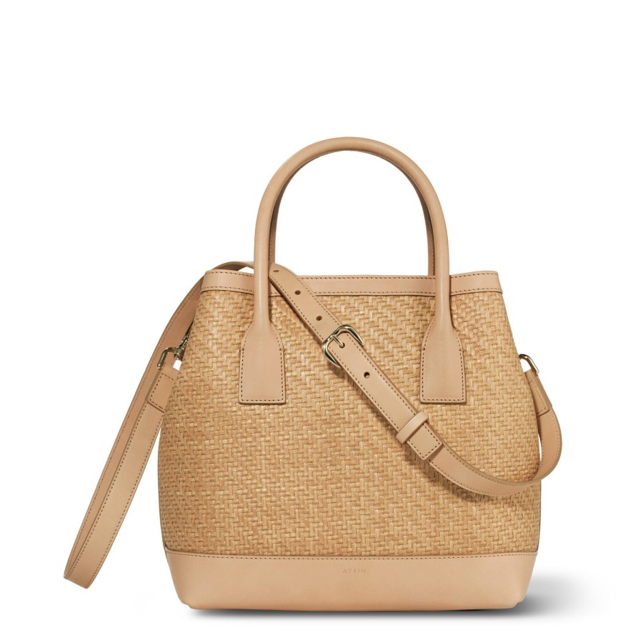 Fashion AERIN Beachwear | Raffia Nano Weekender