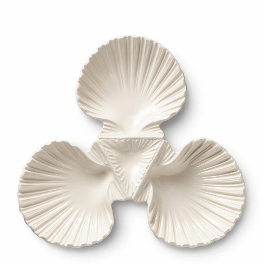 Home Decor AERIN Decorative Bowls & Dishes | Shell 3-Bowl Dish