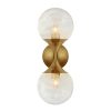 Lighting AERIN Wall Sconces | Cristol Small Double Sconce