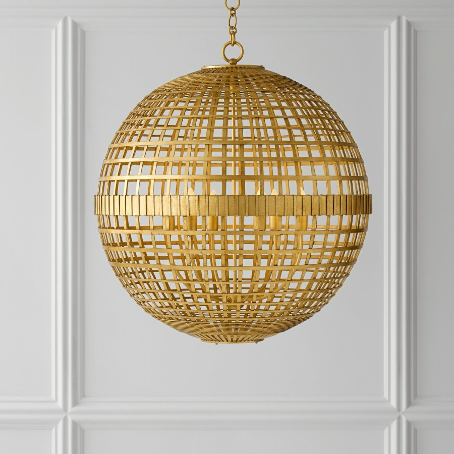 Lighting AERIN Pendant Lights | Mill Large Globe Lantern