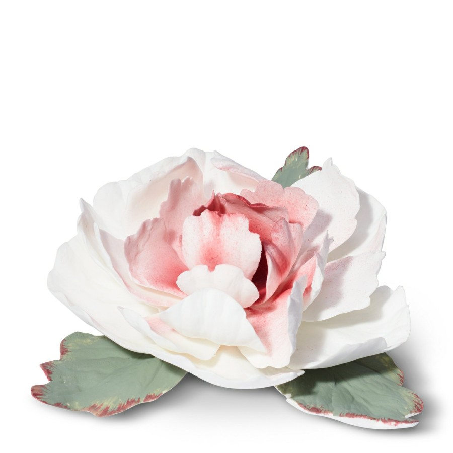 Home Decor AERIN Objets & Sculptures | Peony Porcelain Flower