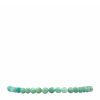 Fashion Karen Lazar Jewelry | 3Mm Gold Bracelet With Amazonite