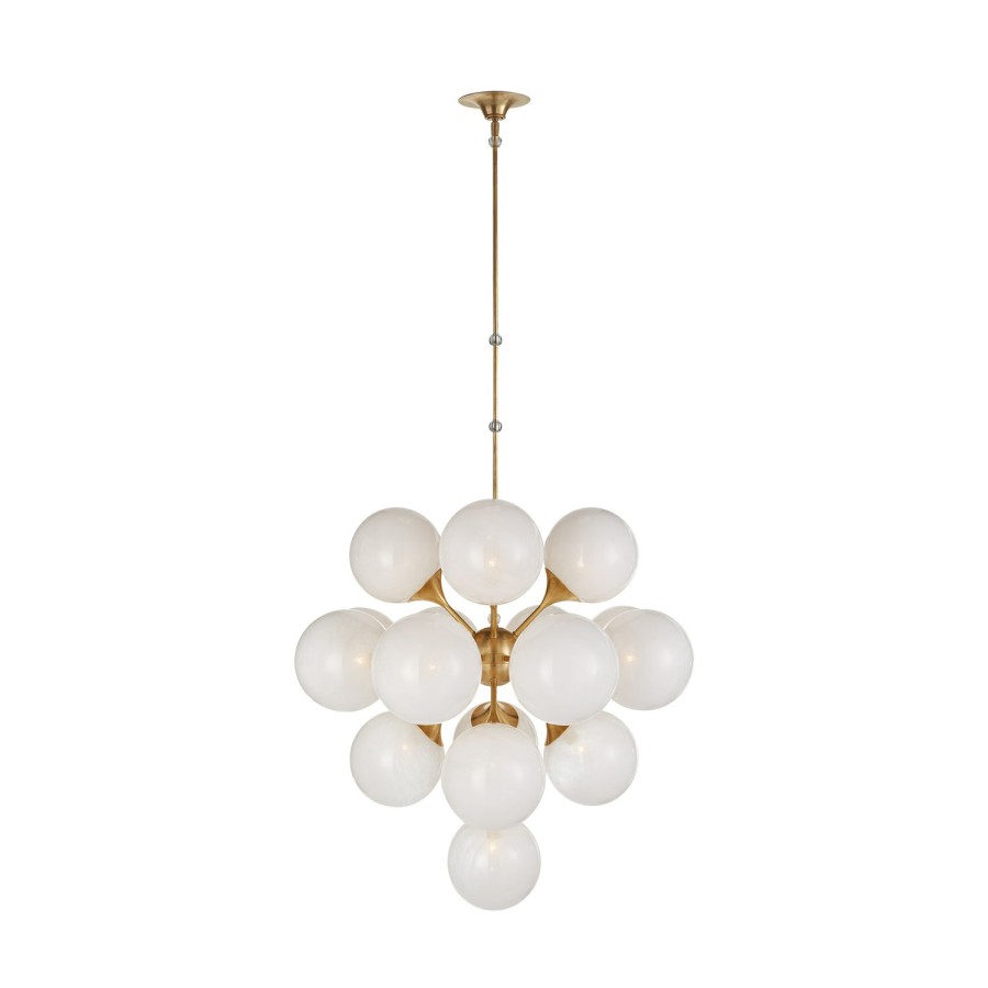 Lighting AERIN Chandeliers | Cristol Large Tiered Chandelier