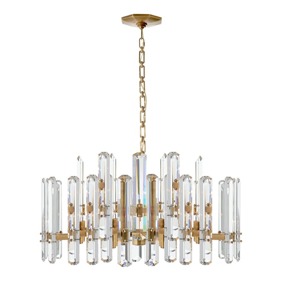 Lighting AERIN Chandeliers | Bonnington Large Chandelier