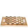 Home Decor AERIN Games | Shagreen Checkers Set