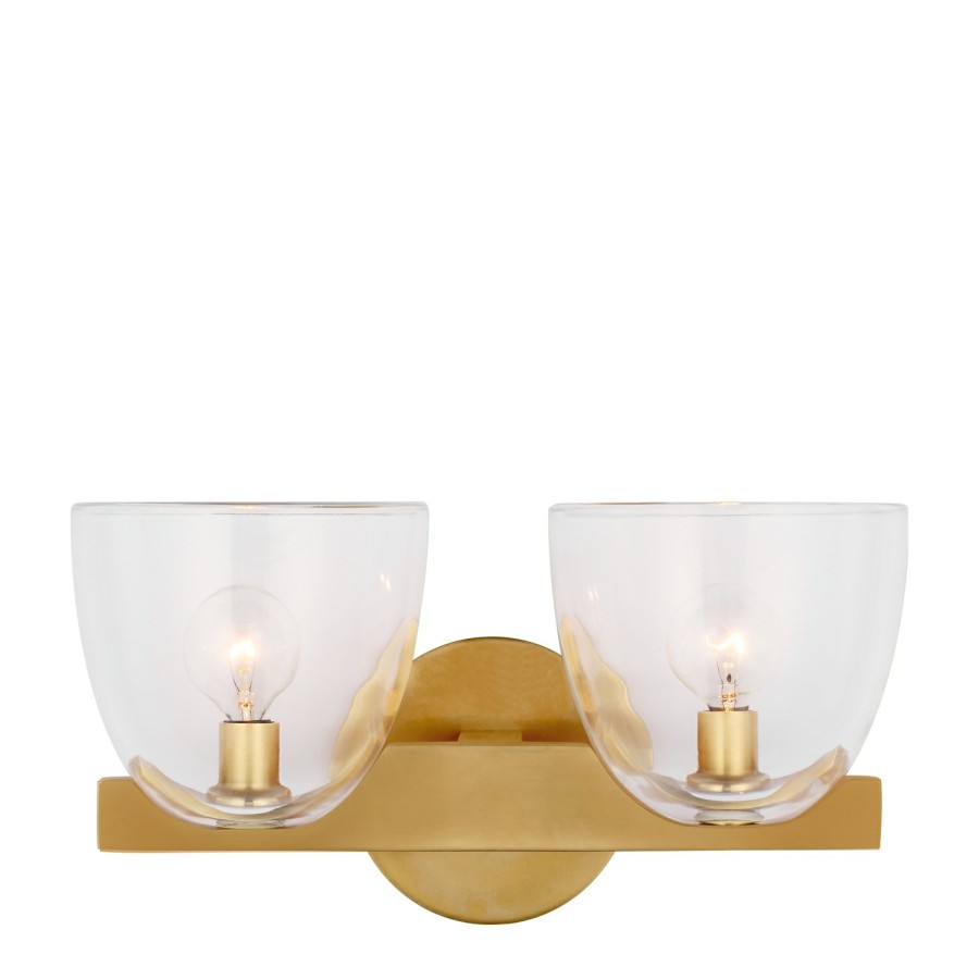 Lighting AERIN Wall Sconces | Carola Double Sconce