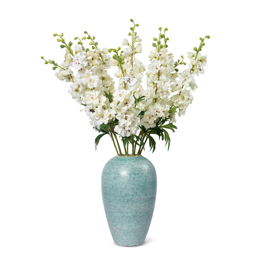 Home Decor AERIN x Diane James Vases & Cachepots | White Delphinium And Calinda Tapered Vase