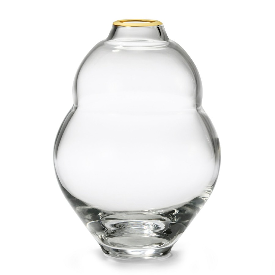 Home Decor AERIN Vases & Cachepots | Sancia Gourd Glass Bud Vase