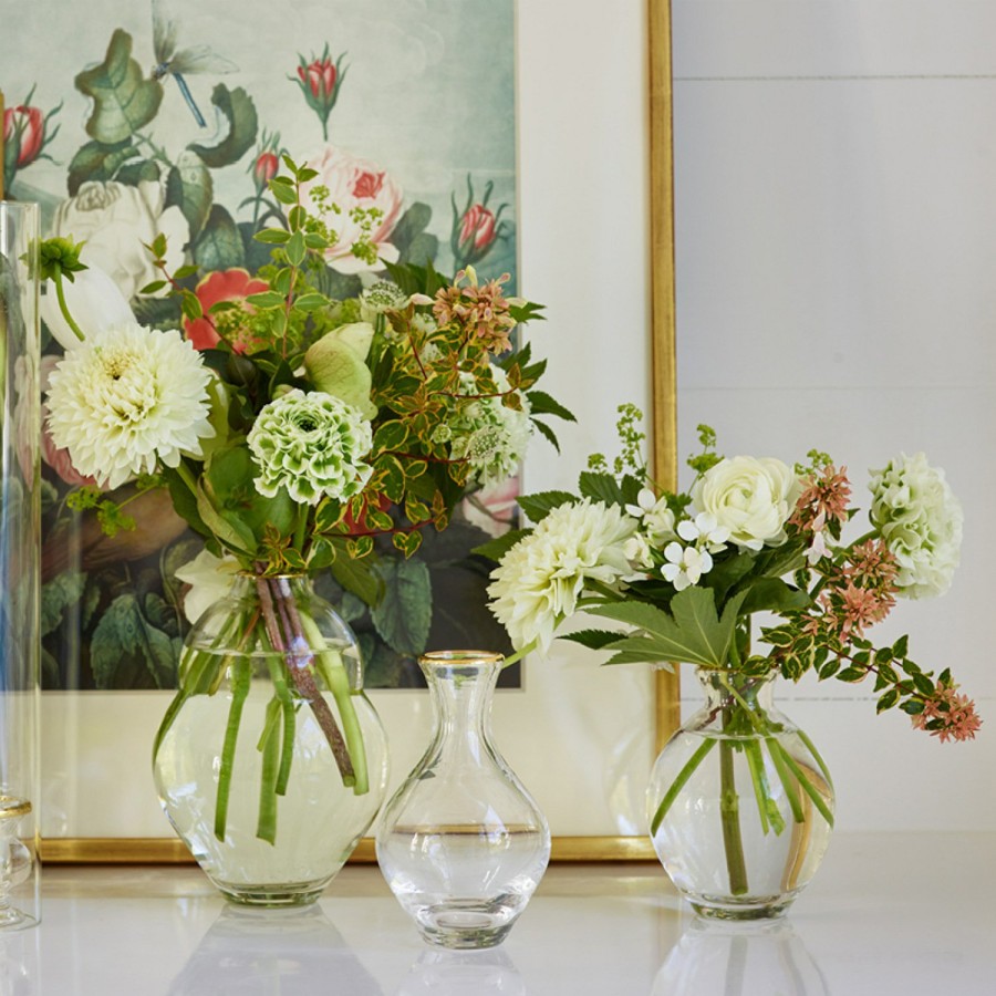 Home Decor AERIN Vases & Cachepots | Sancia Gourd Glass Bud Vase