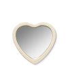 Home Decor AERIN Mirrors | Shagreen Heart Hand Mirror