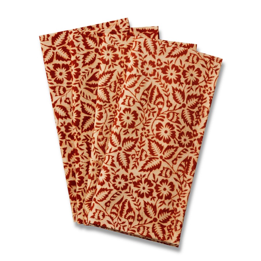 Tabletop & Bar Les Indiennes Napkins | Simi Square Napkin