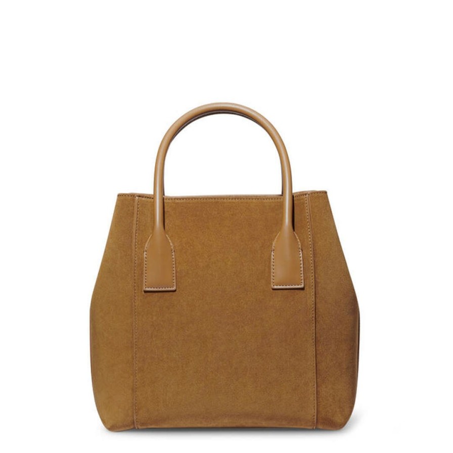 Fashion AERIN Handbags, Purses & Totes | Suede Nano Weekender