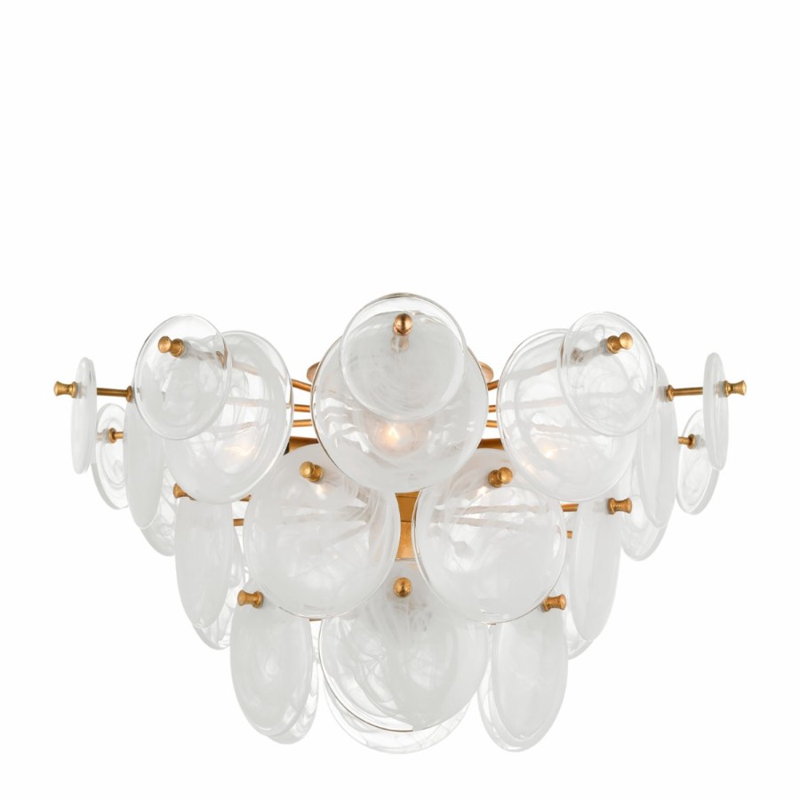 Lighting AERIN Flush Mount Lights | Loire Large Tiered Flush Mount