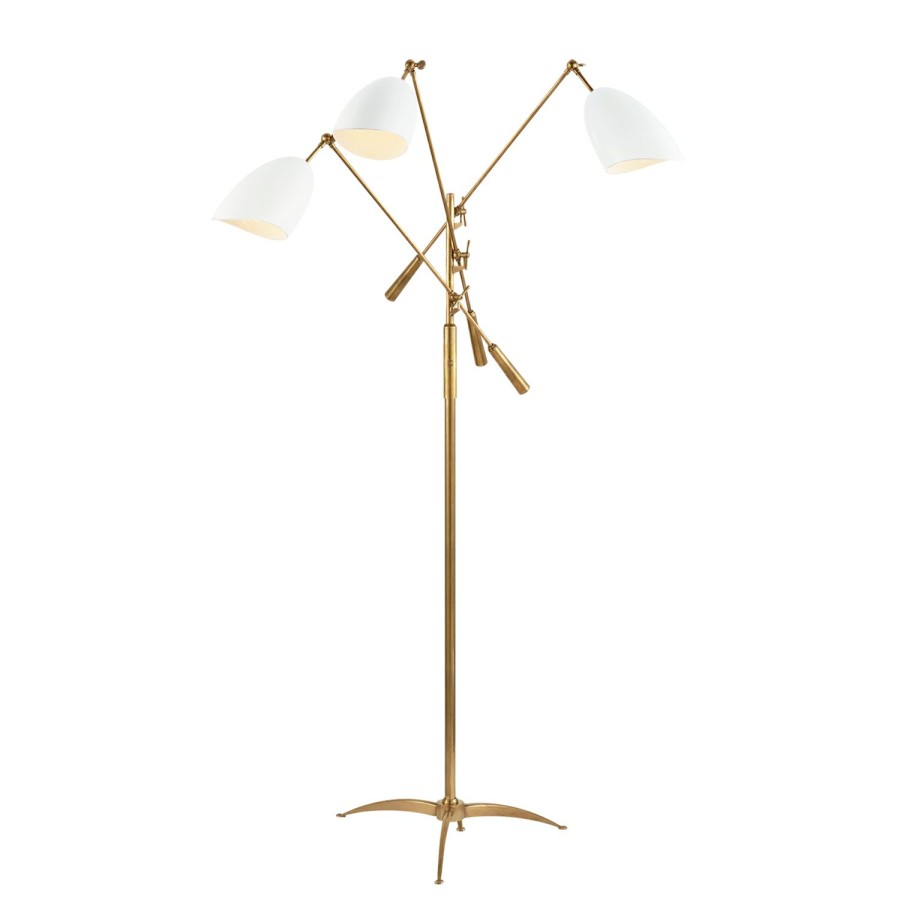 Lighting AERIN Floor Lamps | Sommerard Triple Arm Floor Lamp