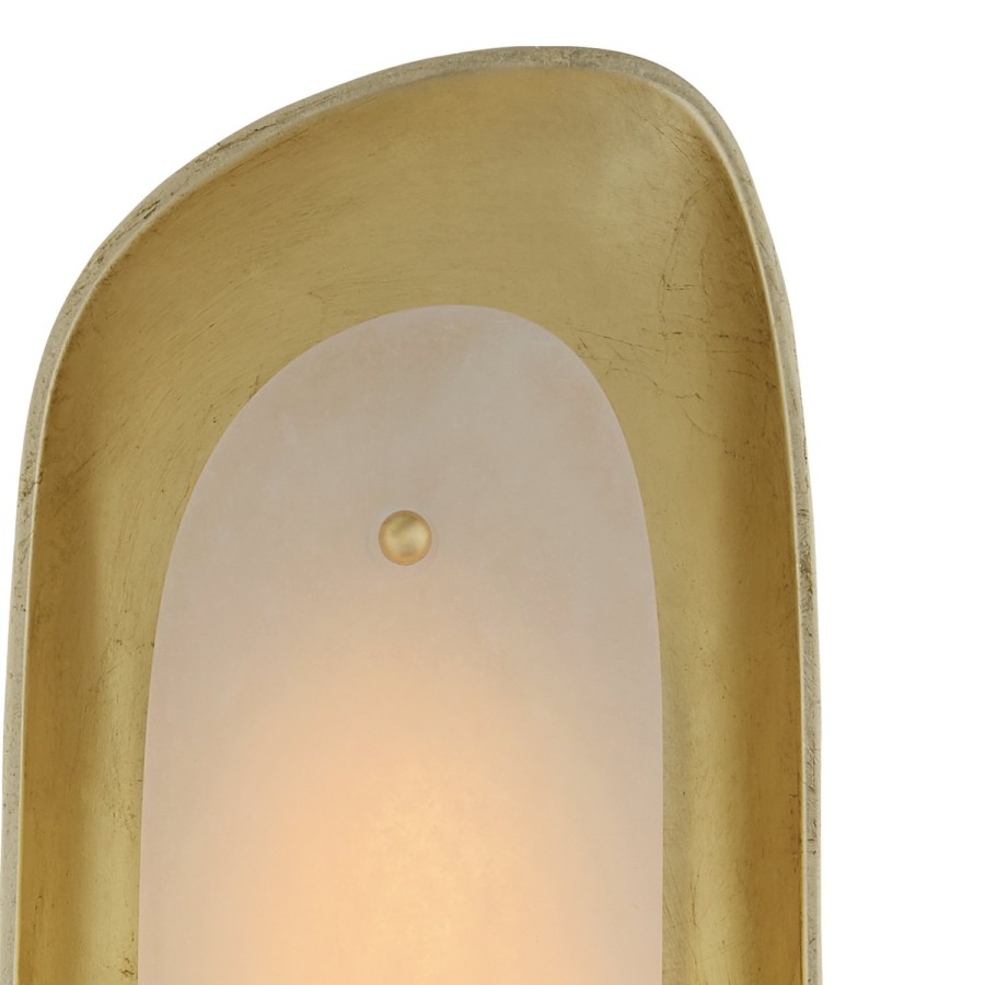 Lighting AERIN Wall Sconces | Samos Tall Sculpted Sconce