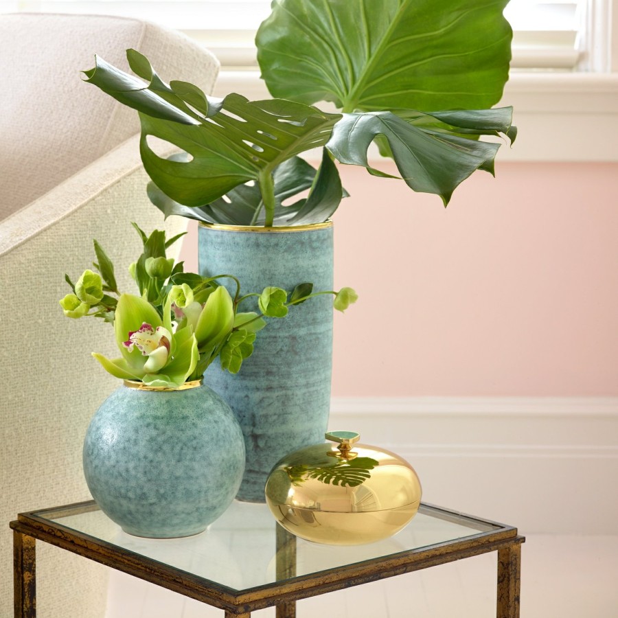 Home Decor AERIN Vases & Cachepots | Calinda Round Vase