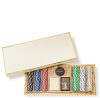 Home Decor AERIN Games | Shagreen Poker Set