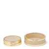 Tabletop & Bar AERIN Coasters | Classic Croc Leather Coaster, Set Of 4