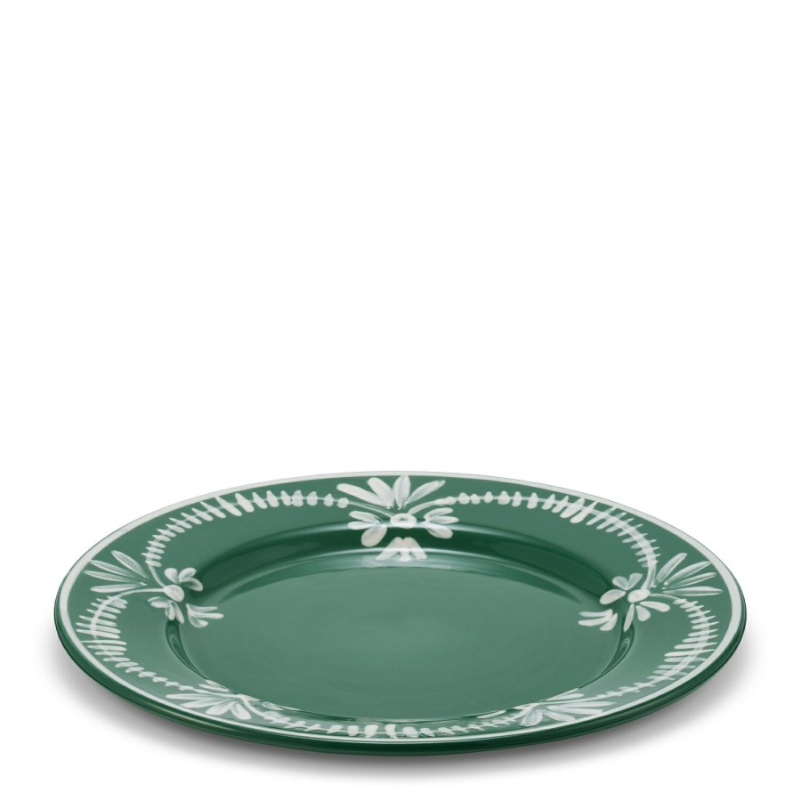 Tabletop & Bar Carolina Irving & Daughters foru00a0AERIN Dinnerware | Plate With White Floral Trim