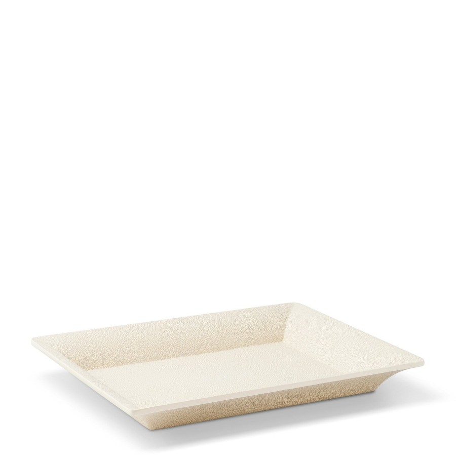 Home Decor AERIN Bathroom Decor | Shagreen Small Tray