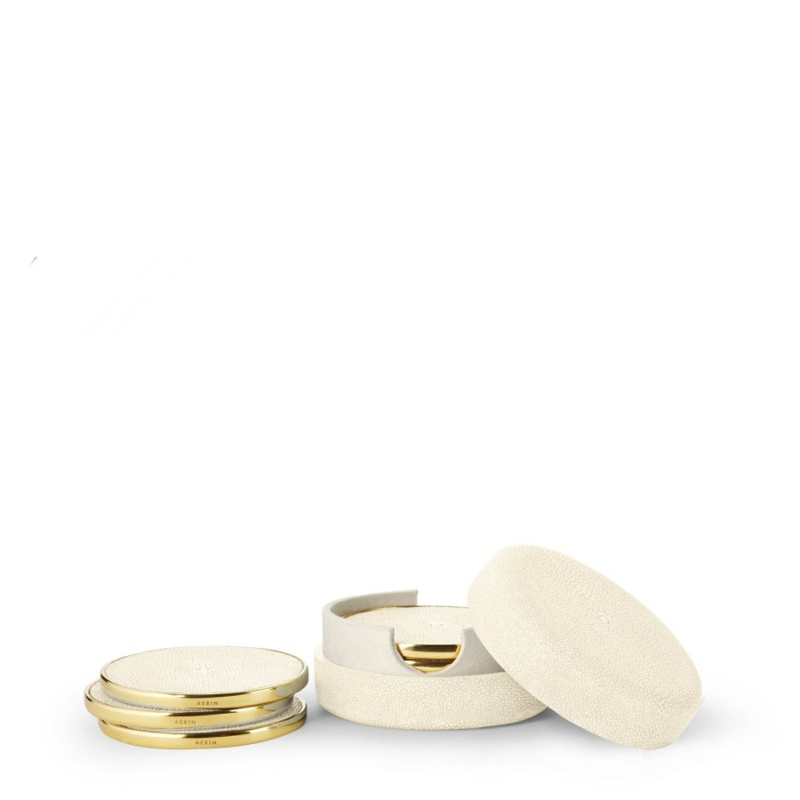 Tabletop & Bar AERIN Barware | Shagreen Coaster, Set Of 4