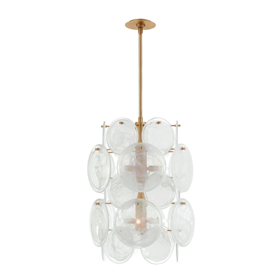 Lighting AERIN Chandeliers | Loire Medium Barrel Chandelier