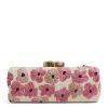 Fashion AERIN x Pamela Munson Clutches & Pouches | Wild Geranium Embroidered Clutch