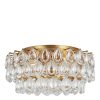 Lighting AERIN Flush Mount Lights | Liscia Medium Flush Mount