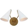 Lighting AERIN Wall Sconces | Clemente Double Sconce