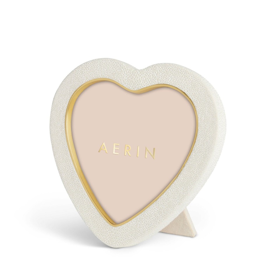 Home Decor AERIN Picture Frames | Shagreen Heart Frame