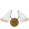 Lighting AERIN Wall Sconces | Clemente Double Sconce