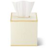 Home Decor AERIN Bathroom Decor | Classic Shagreen Tissue Box Cover