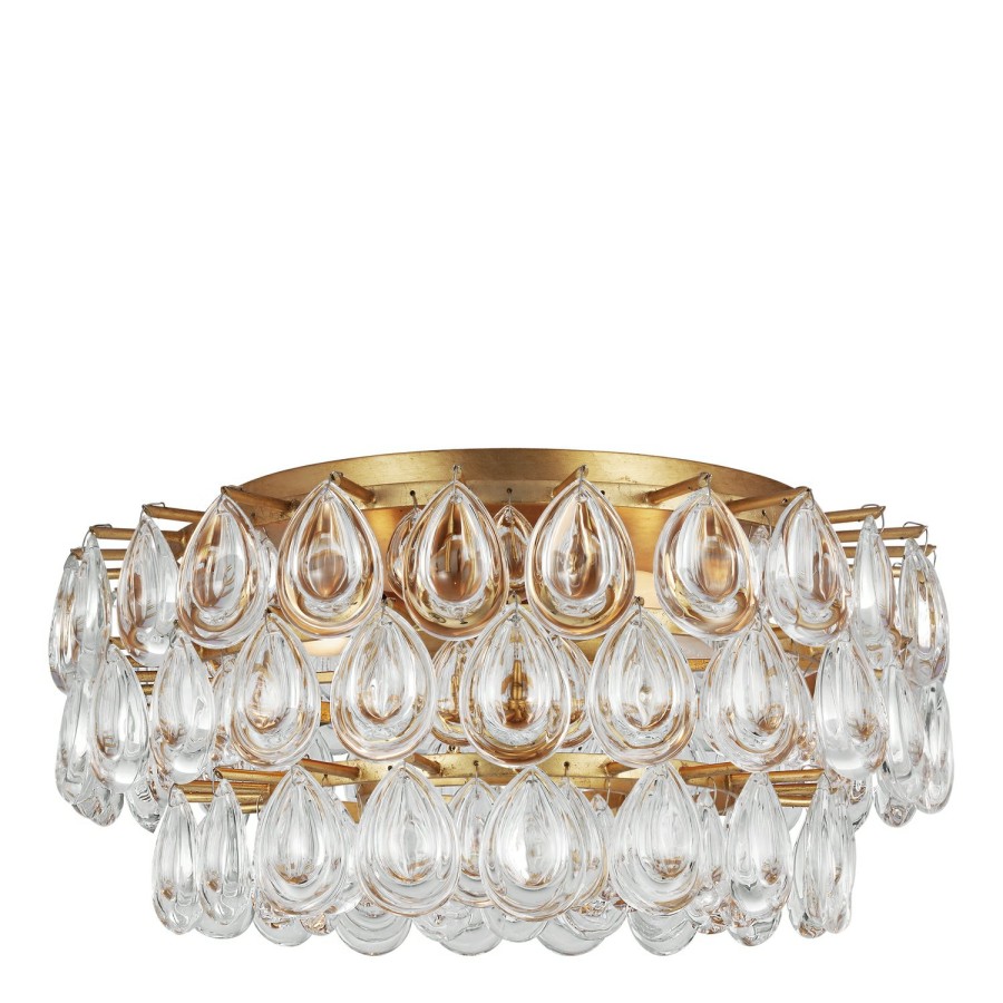 Lighting AERIN Flush Mount Lights | Liscia Medium Flush Mount