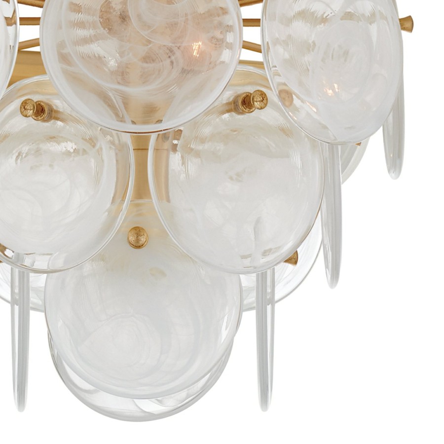 Lighting AERIN Flush Mount Lights | Loire Medium Tiered Flush Mount