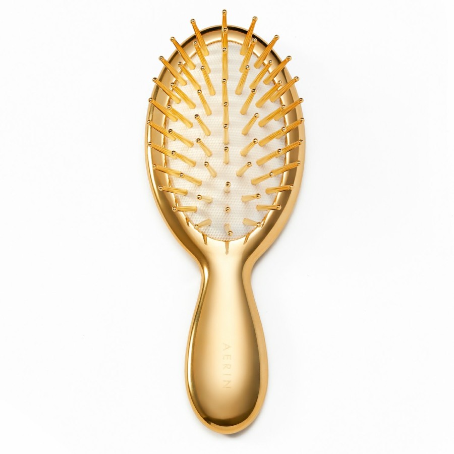 Beauty AERIN | Travel Gold Hairbrush