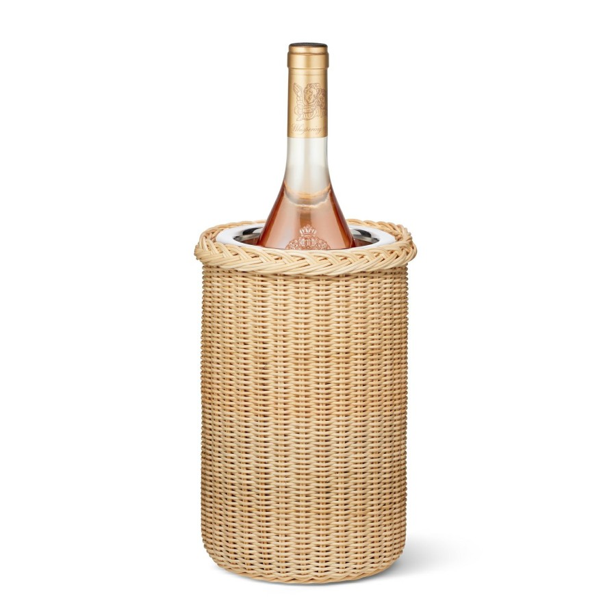 Tabletop & Bar AERIN Barware | Freya Wicker Wine Cooler