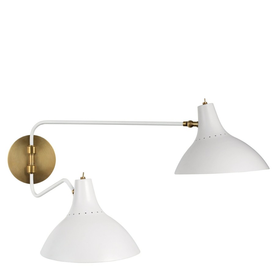 Lighting AERIN Wall Lamps | Charlton Medium Double Wall Light