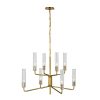 Lighting AERIN Chandeliers | Casoria Medium Two-Tier Chandelier