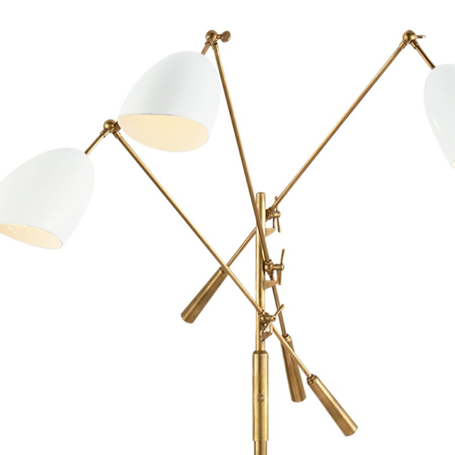 Lighting AERIN Floor Lamps | Sommerard Triple Arm Floor Lamp