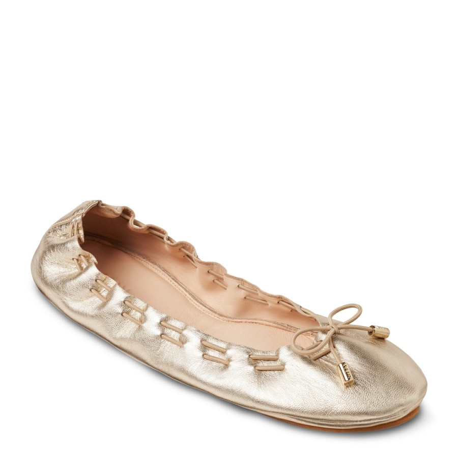 Fashion AERIN Shoes | Antibes Leather Ballet Flats