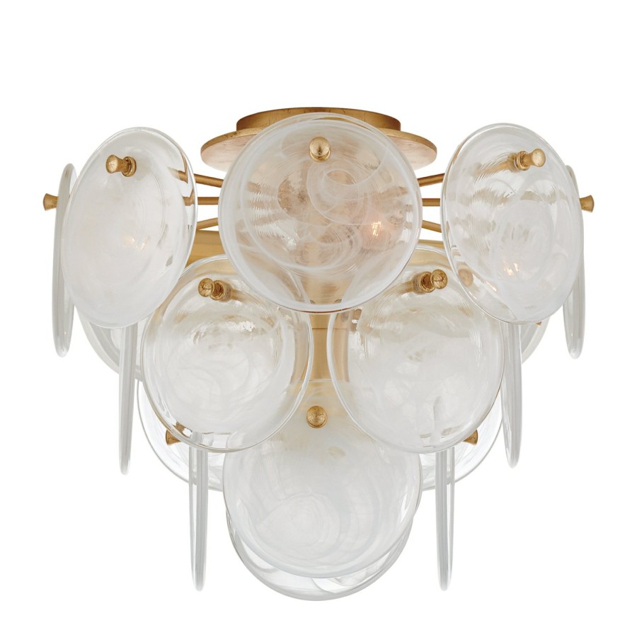 Lighting AERIN Flush Mount Lights | Loire Medium Tiered Flush Mount