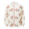 Fashion Alix of Bohemia Tops & Knitwear | Poet Guava Cactus Flower Shirt