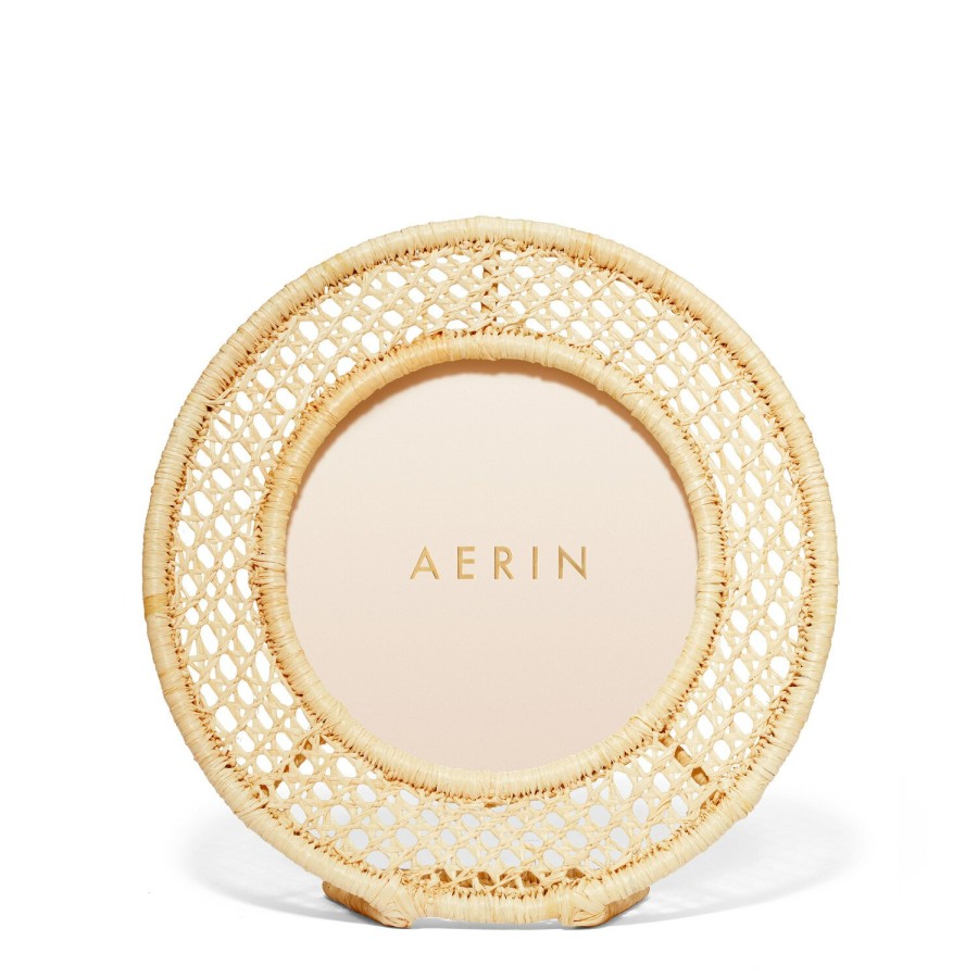 Home Decor AERIN Picture Frames | Raffia Round Frame