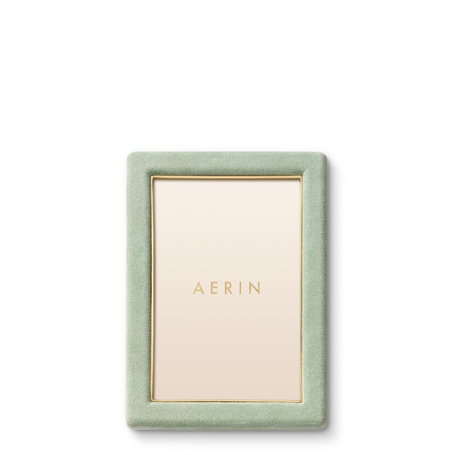 Home Decor AERIN Picture Frames | Piero Suede Frame