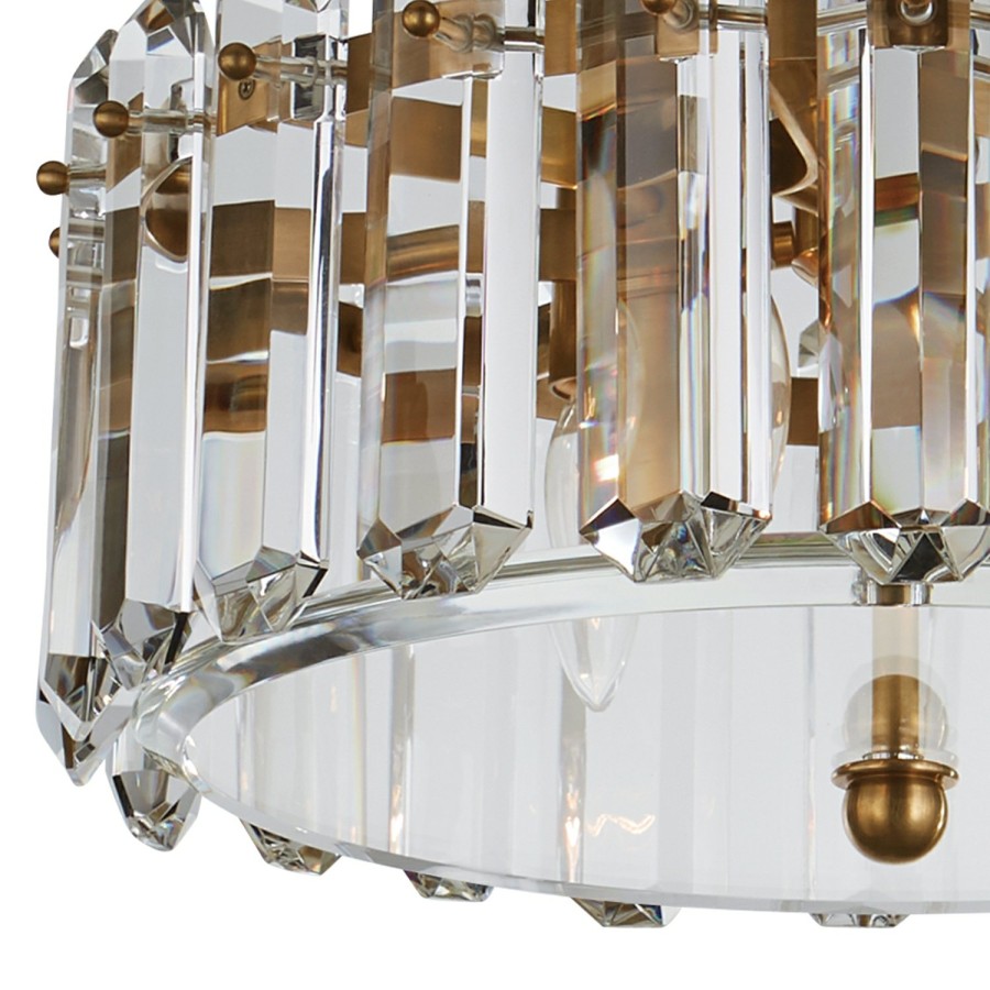 Lighting AERIN Flush Mount Lights | Bonnington Medium Flush Mount