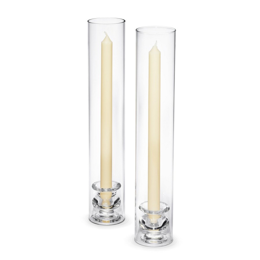 Home Decor AERIN Candle Holders | Sancia Taper Holder With Sleeve, Set Of 2